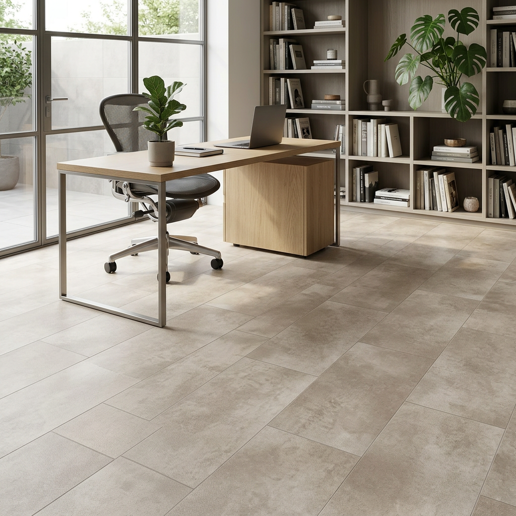Beton Beige SPC Vinylboden – Wasserfester Klickboden 6 mm
