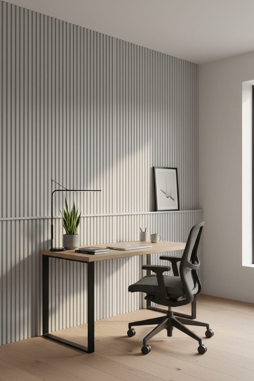 BambooCore Sage Grey 3D WPC Wandpaneel – Bambus Strukturpaneel 280 cm