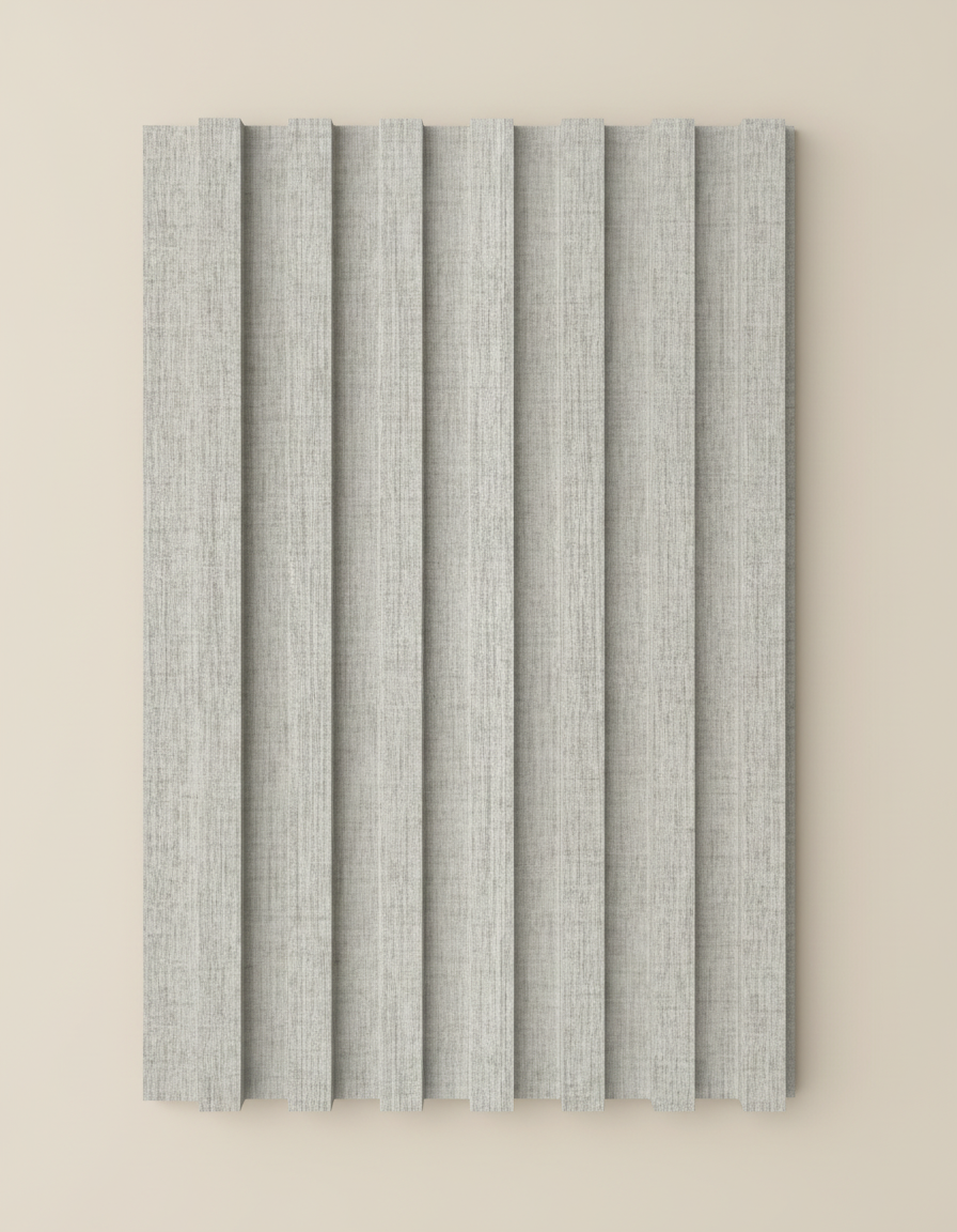 BambooCore Sand Linen 3D WPC Wandpaneel – Bambus Strukturpaneel 280 cm