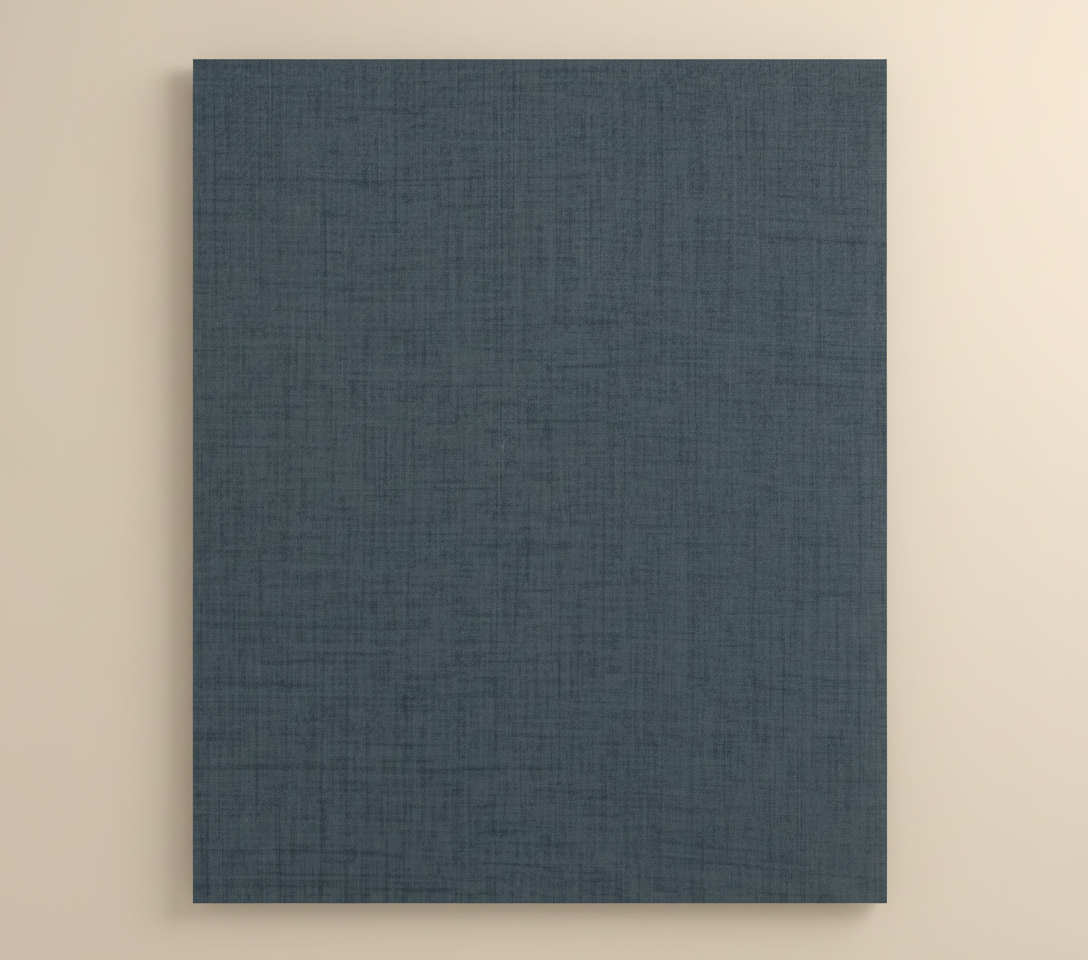 BambooCore Midnight Blue Linen WPC Wandpaneel – Bambus Wandpaneel 280 × 120 cm