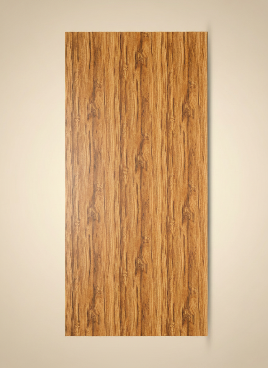 Olive Wood PVC Wandpaneel Holzoptik 280 × 122 cm