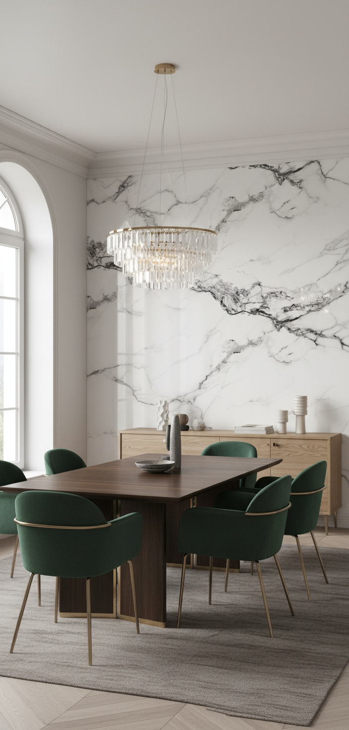Astral PVC Wandpaneel Marmoroptik 280 × 122 cm - Weiß Grau PVC Paneel