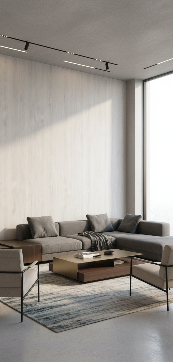 Nordic White Oak PVC Klick-Wandpaneel 280 × 122 cm – 8 mm in heller Eichenoptik