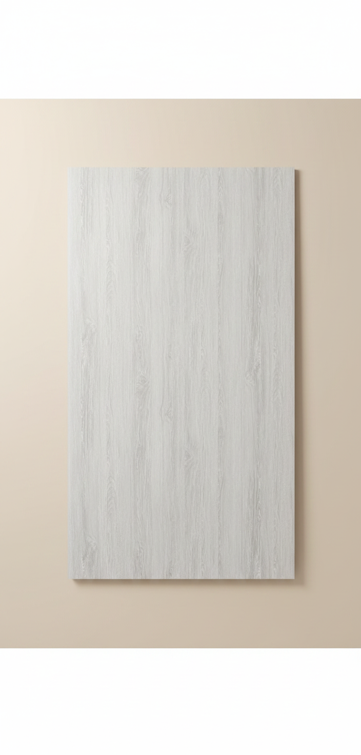 Nordic White Oak PVC Klick-Wandpaneel 280 × 122 cm – 8 mm in heller Eichenoptik