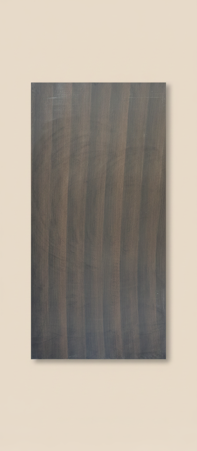 Smoked Walnut PVC Klick-Wandpaneel 280 × 122 cm – 8 mm in dunkler Walnussoptik