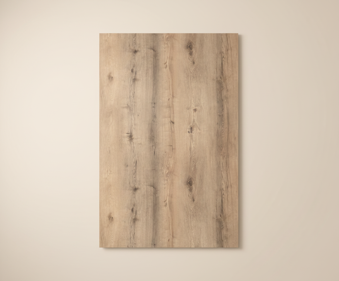 Royal Walnuss SPC Wandpaneel Holzoptik 280 × 122 cm - Beige Braun SPC Paneel